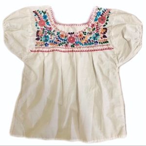Peruvian Embroidered Top